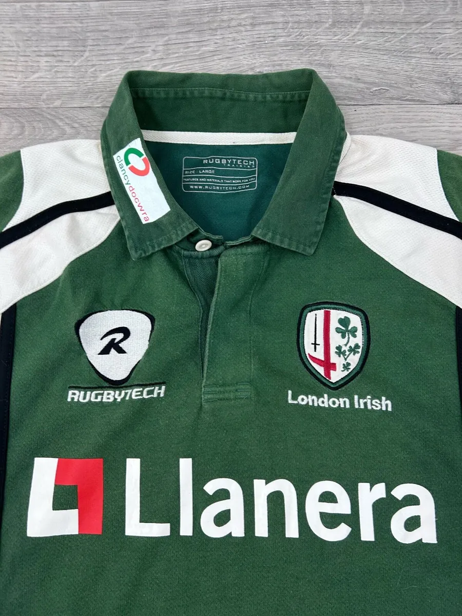 Vintage 2007 Kooga London Irish Rugby Jersey Large - Image 4