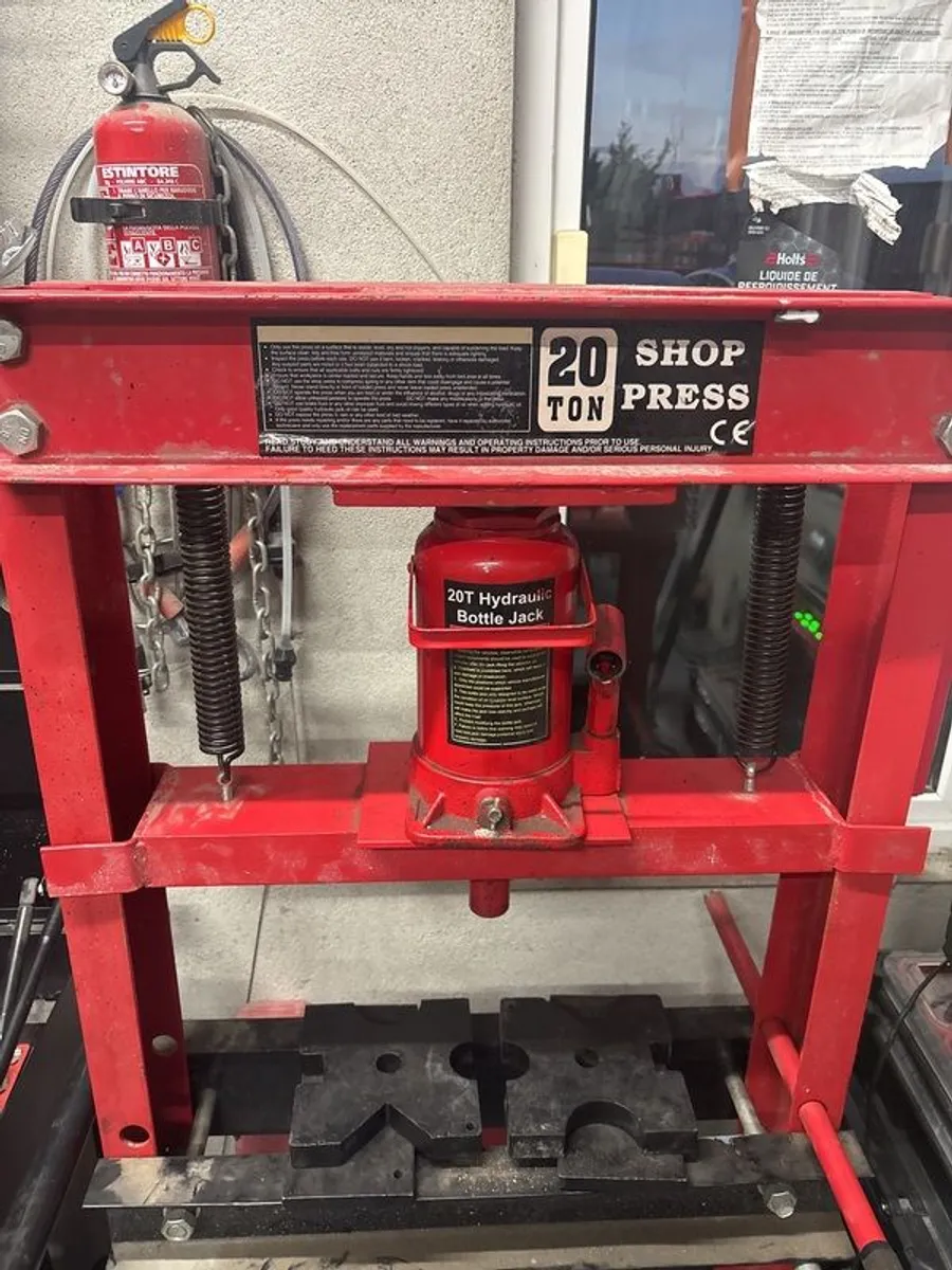 20 ton shop press - Image 2