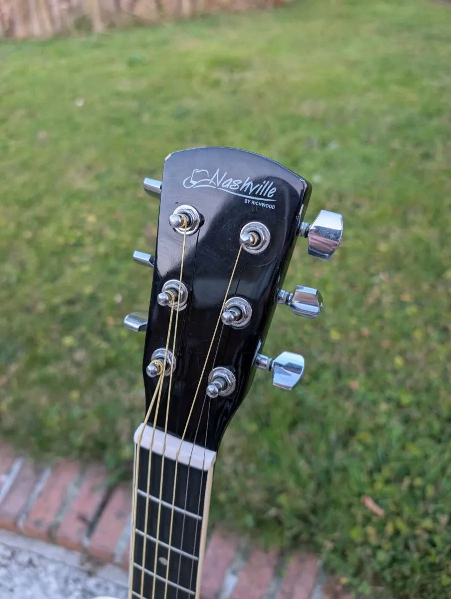 Richwood Nashville GSA-60 Acoustic Guitar - Image 4