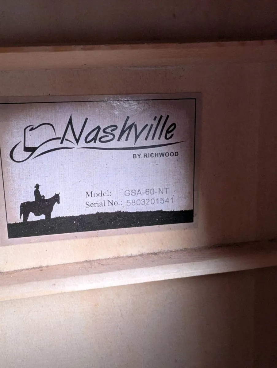 Richwood Nashville GSA-60 Acoustic Guitar - Image 3