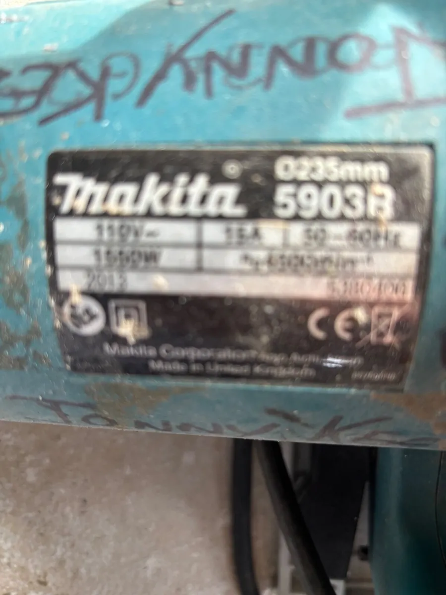 Trend router Makita circular saw 235mm - Image 3