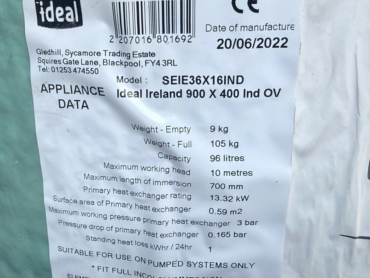 Hot water cylinder - Image 1