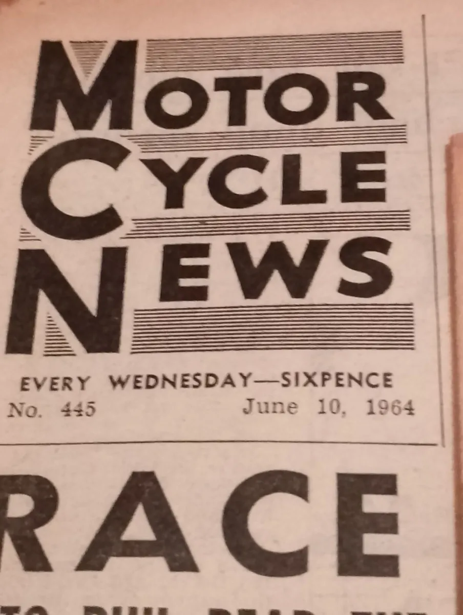 Old original motorcycle news MCN 1963 1964 - Image 4