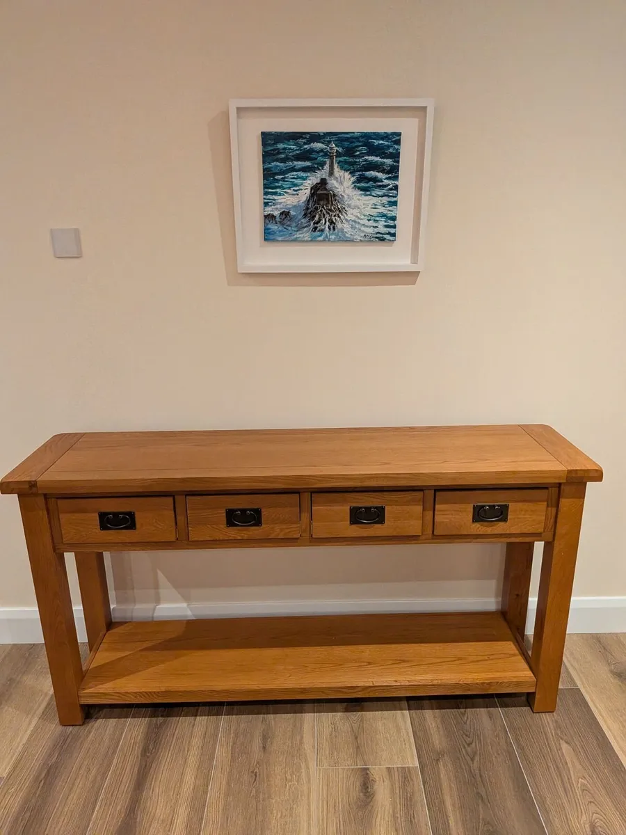 Solid Display Cabinet  Hall Tables and Book Cases - Image 3