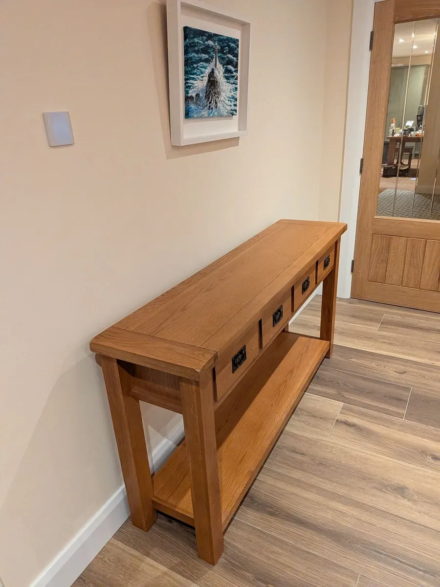 Solid Display Cabinet  Hall Tables and Book Cases - Image 4