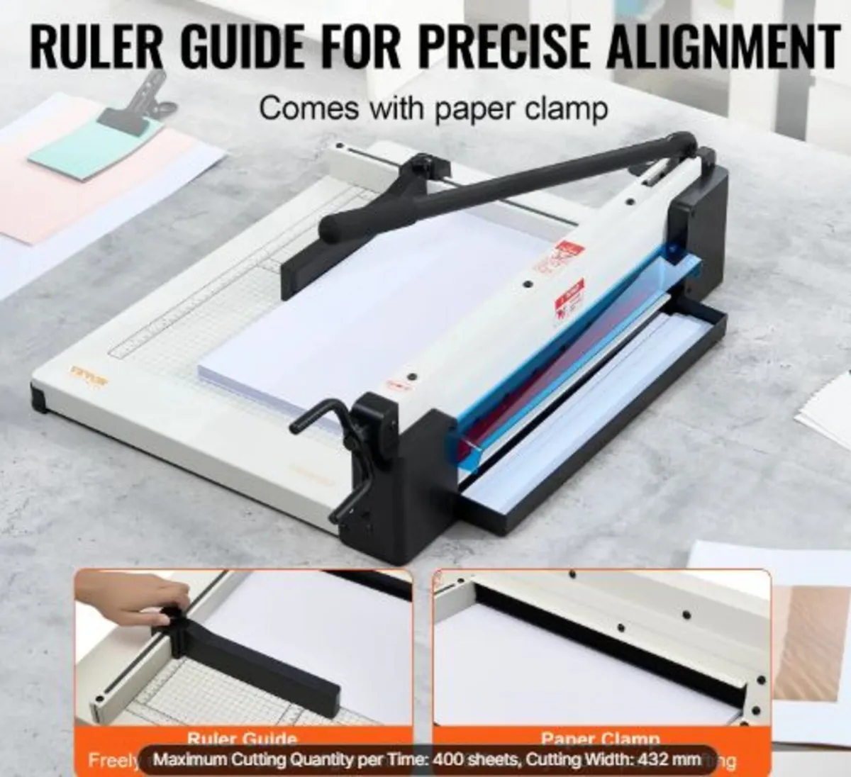Paper Cutter 43.2 cm A3 Guillotine Paper Trimmer - Image 2