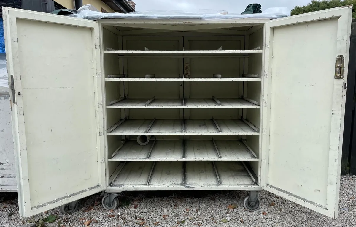 Double Door Mobile  Steel Cabinet - Image 1