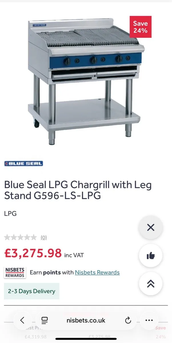 Blueseal Chargrill LPG - Image 3