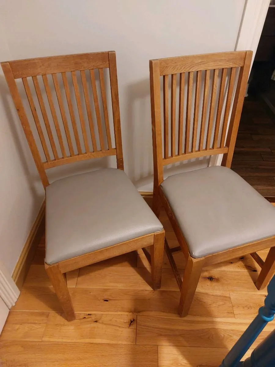 2 x dining chairs