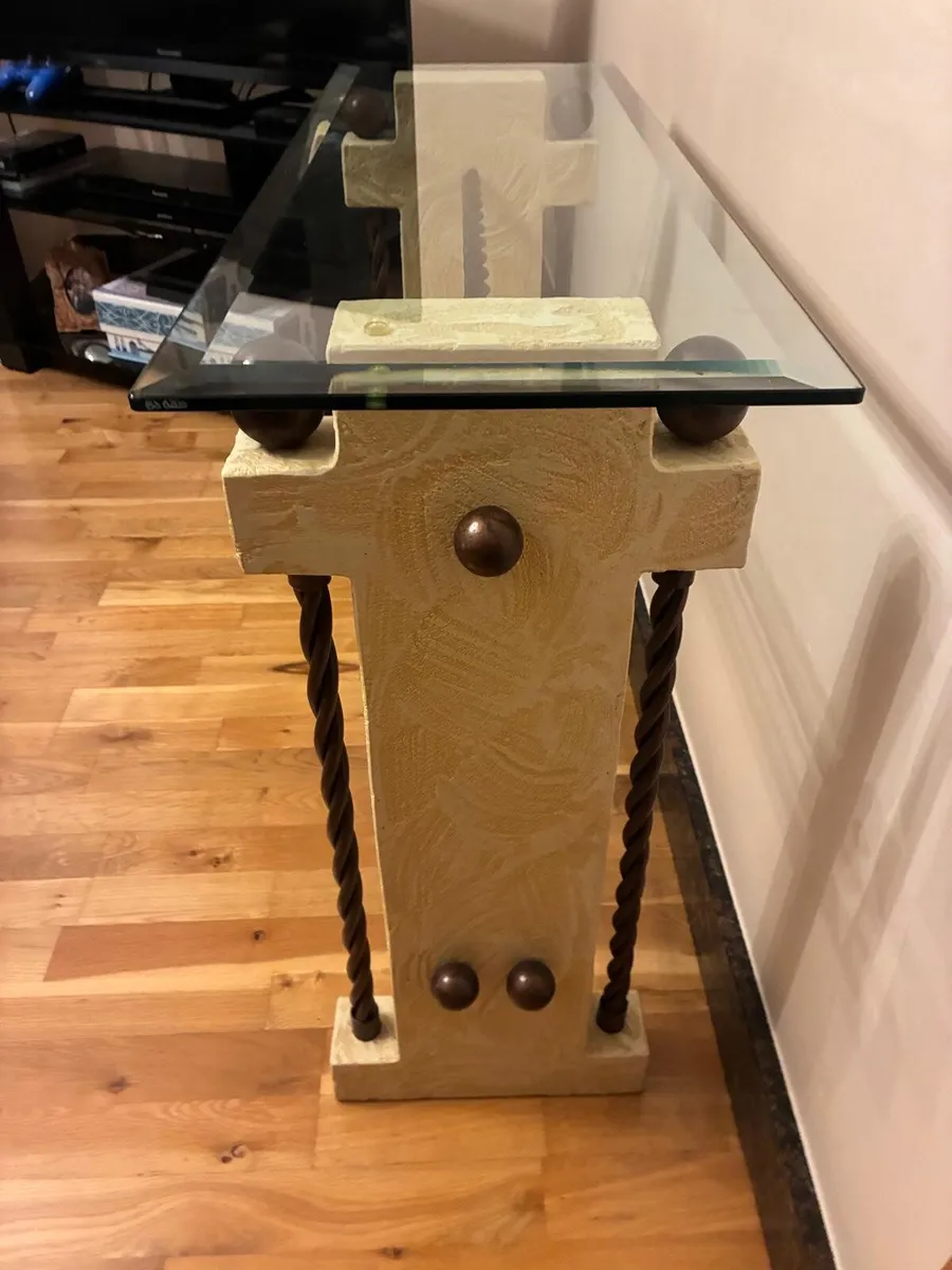 Console table and mirror - Image 2