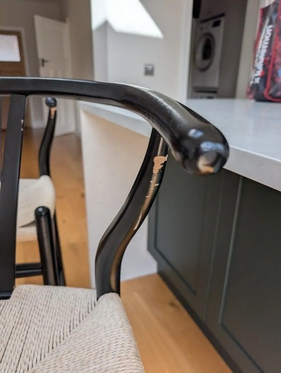 Hans Wagner Style Stools - Image 2