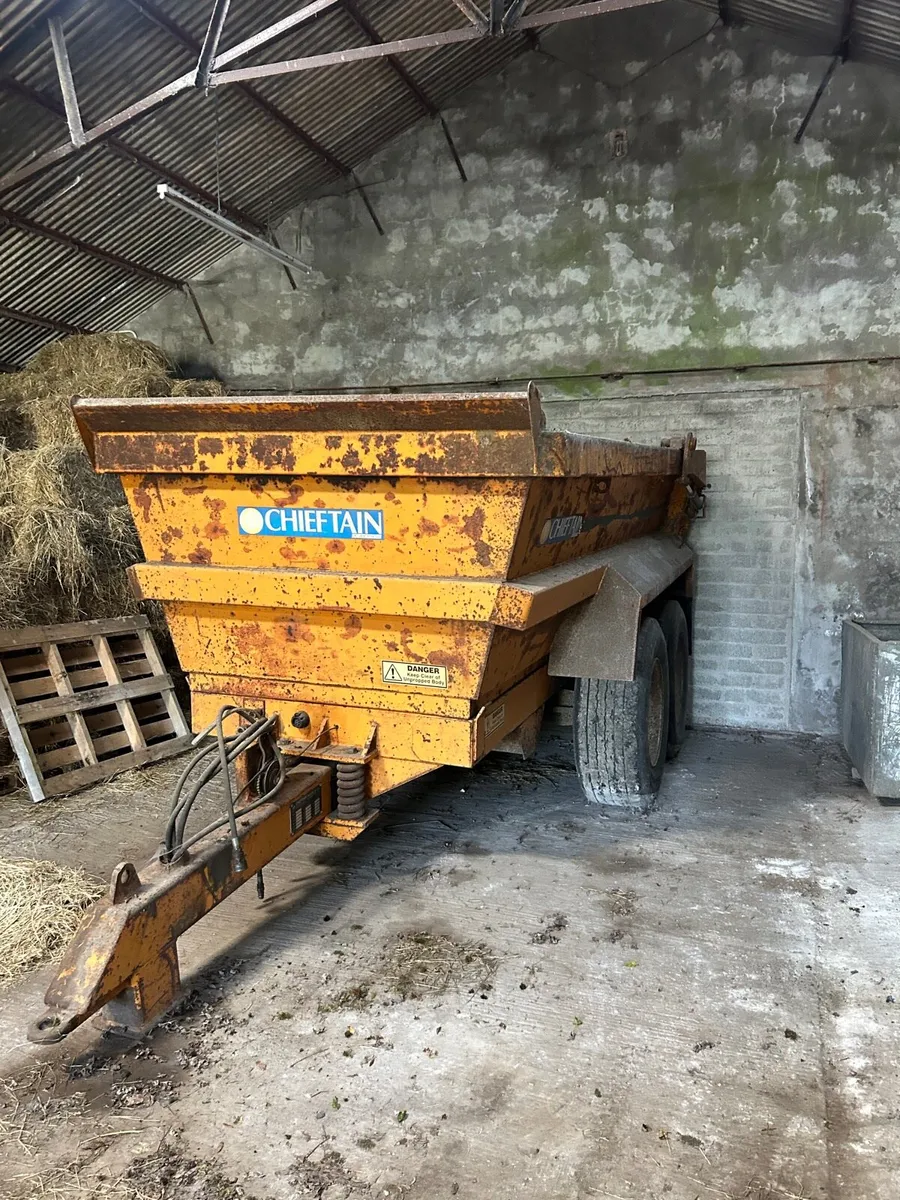 Chieftain 14 tonne dump trailer - Image 2
