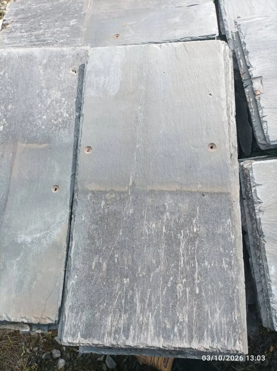 Reclaimed grey slates - Image 3