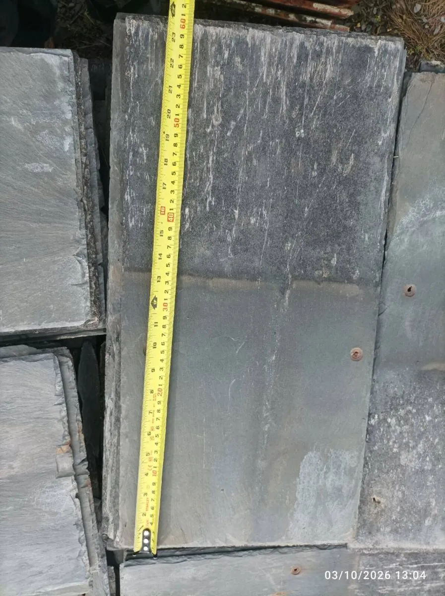 Reclaimed grey slates - Image 4