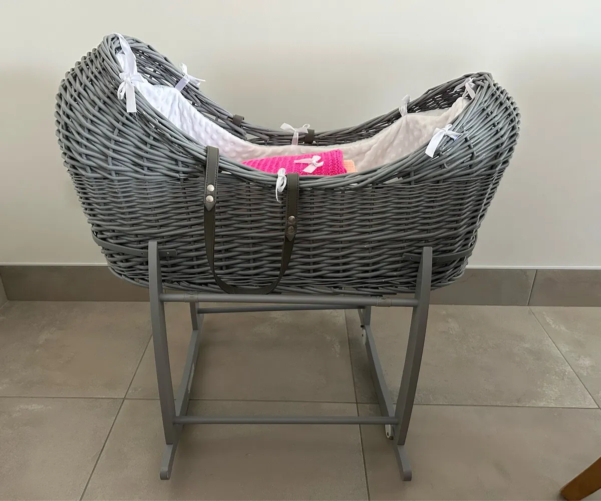 Clair De Lune Moses Basket - Image 1