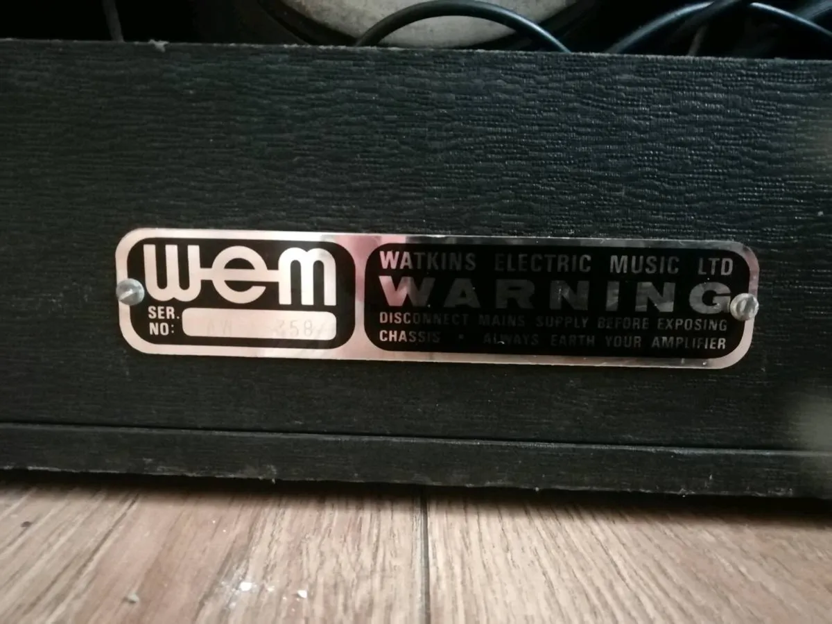 1960’s Wem Westminster 10w Tremelo tube combo - Image 3