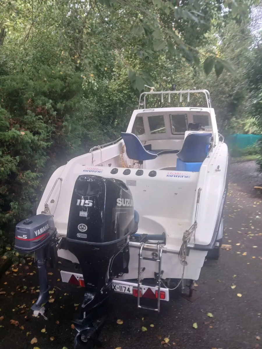 Warrior 175 boat and a Suzuki 115 hp motor - Image 2