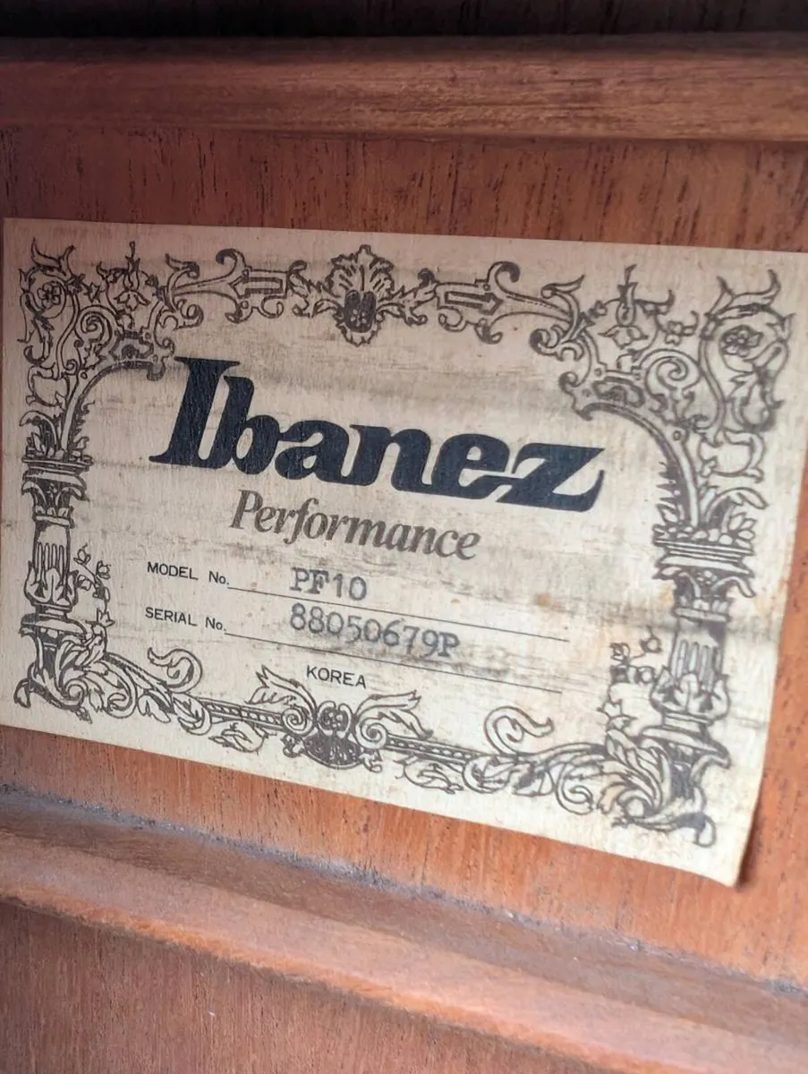 Ibanez PF10 Acoustic Guitar - Image 3