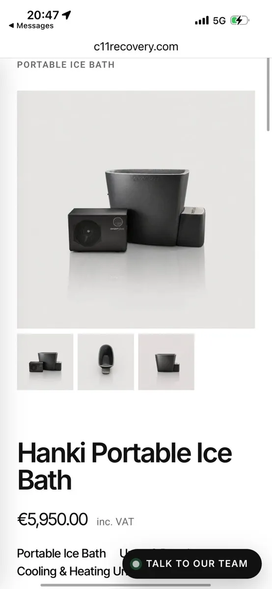 Avanto ice baths with chillers x2 - Image 3
