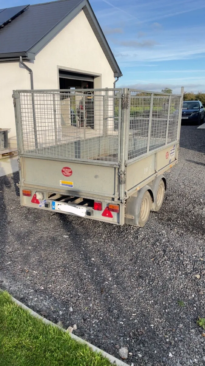 Ifor Williams 8x5 drop side trailer - Image 4