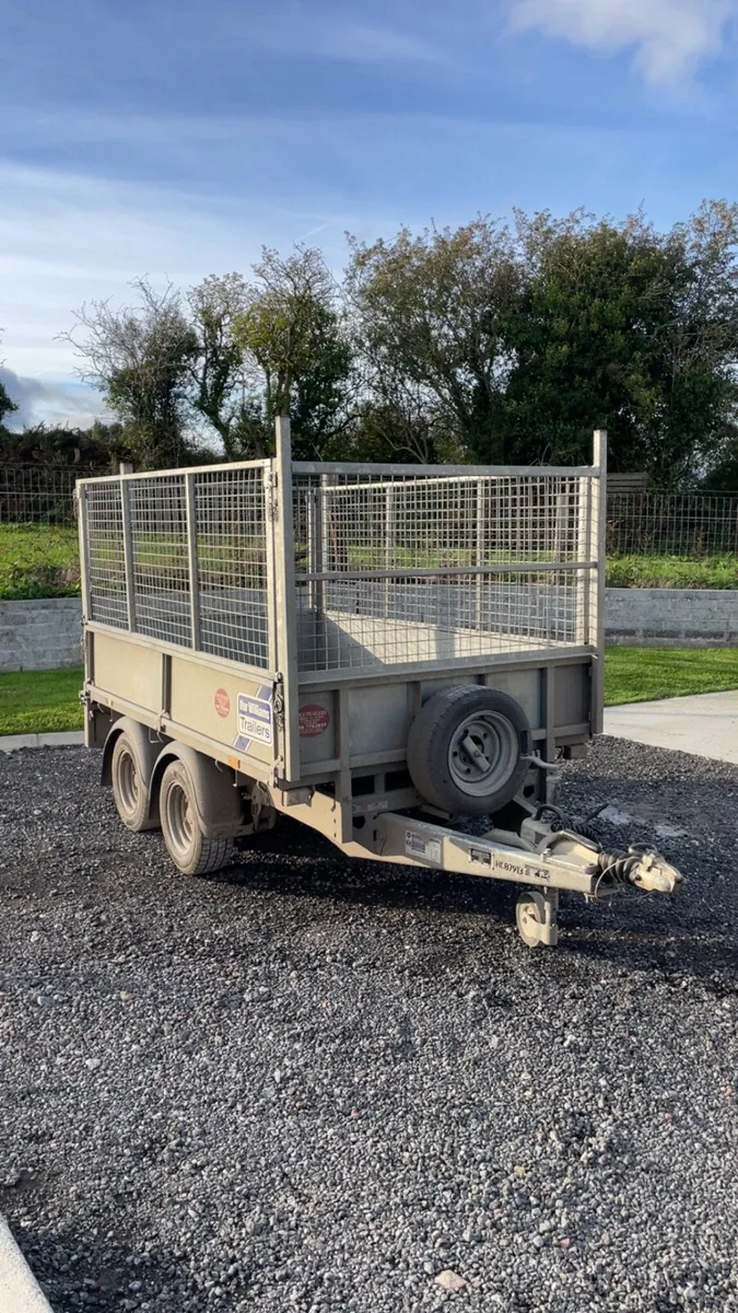 Ifor Williams 8x5 drop side trailer - Image 1