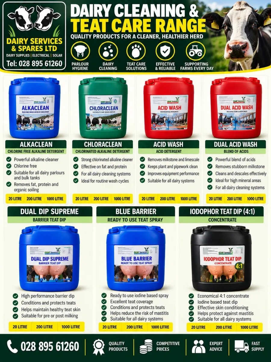 Dairy Hygiene Products - Image 1