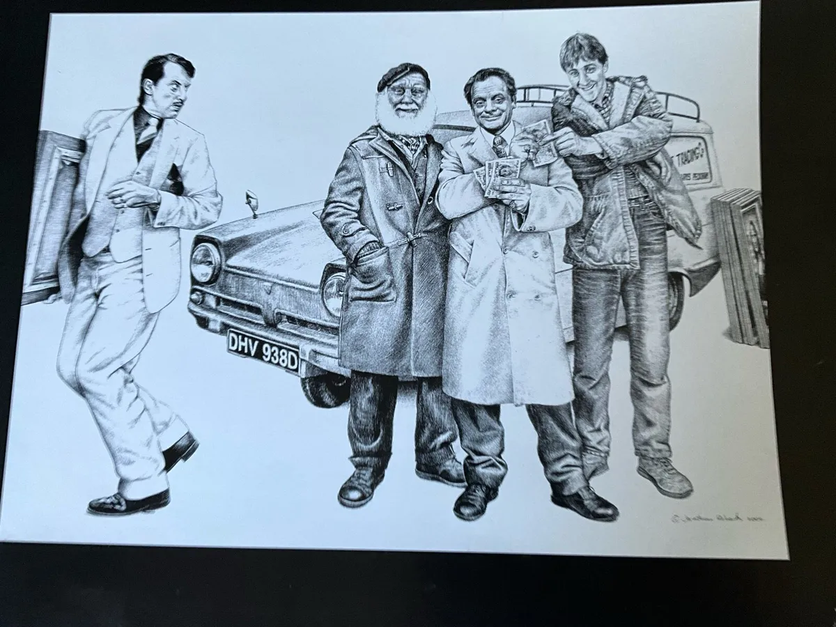 ‘Only Fools& Horses’ PencilPrint -Jonathan Roberts - Image 3
