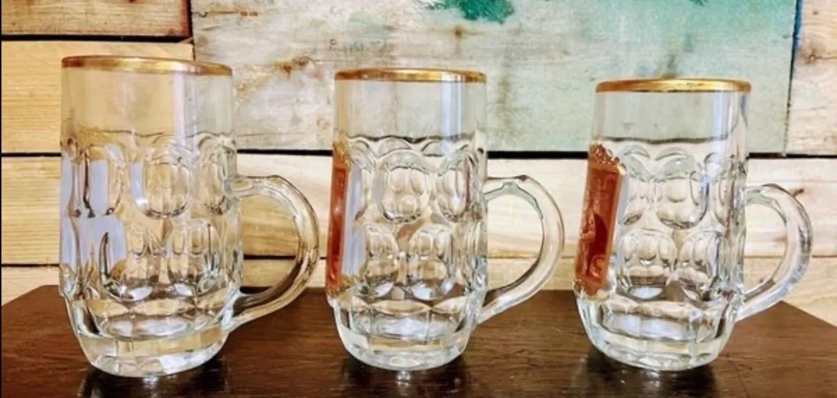 1970s Calsberg glasses - Image 2