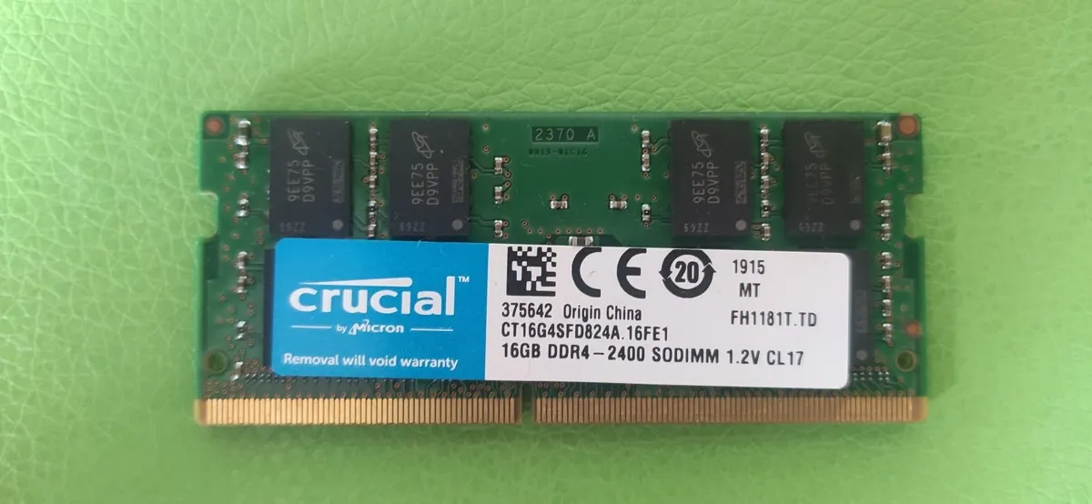 Laptop / Desktop Memory RAM - Image 1