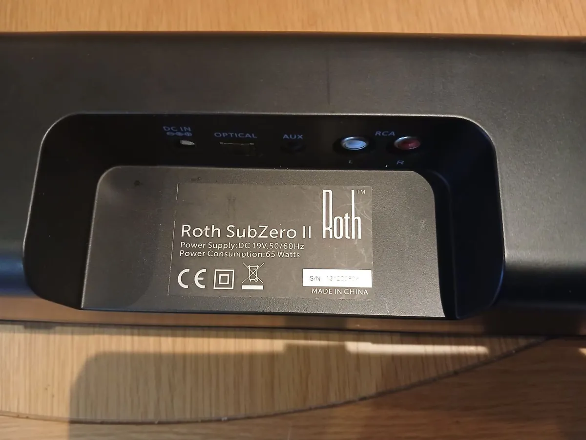 Roth Sub Zero II TV speaker / sound bar - Image 2