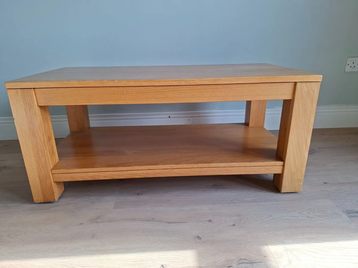 Wooden coffee table - Image 3