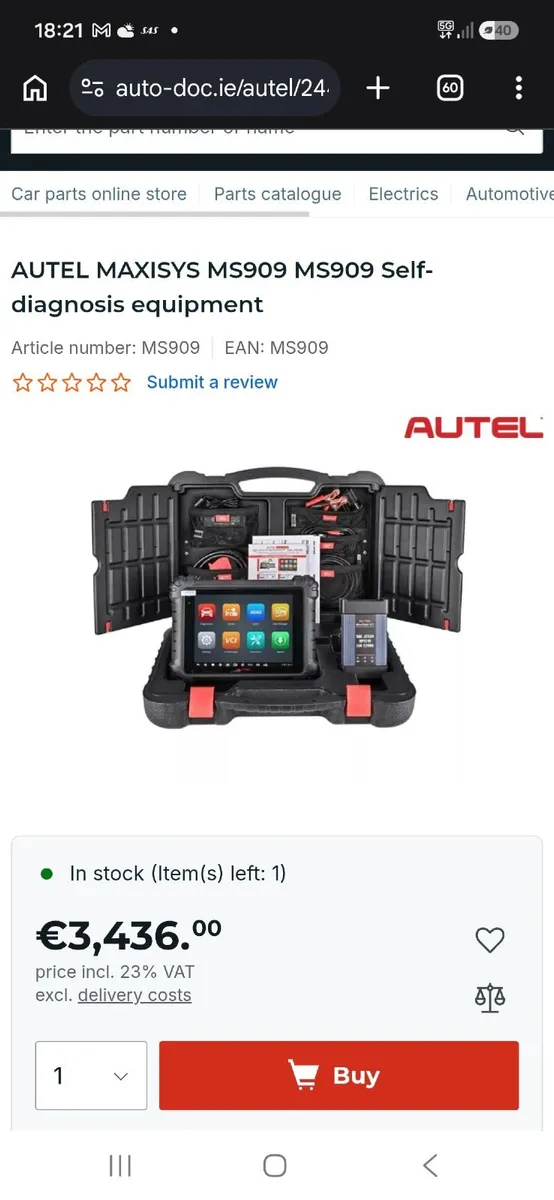 Autel maxis ms909 - Image 1