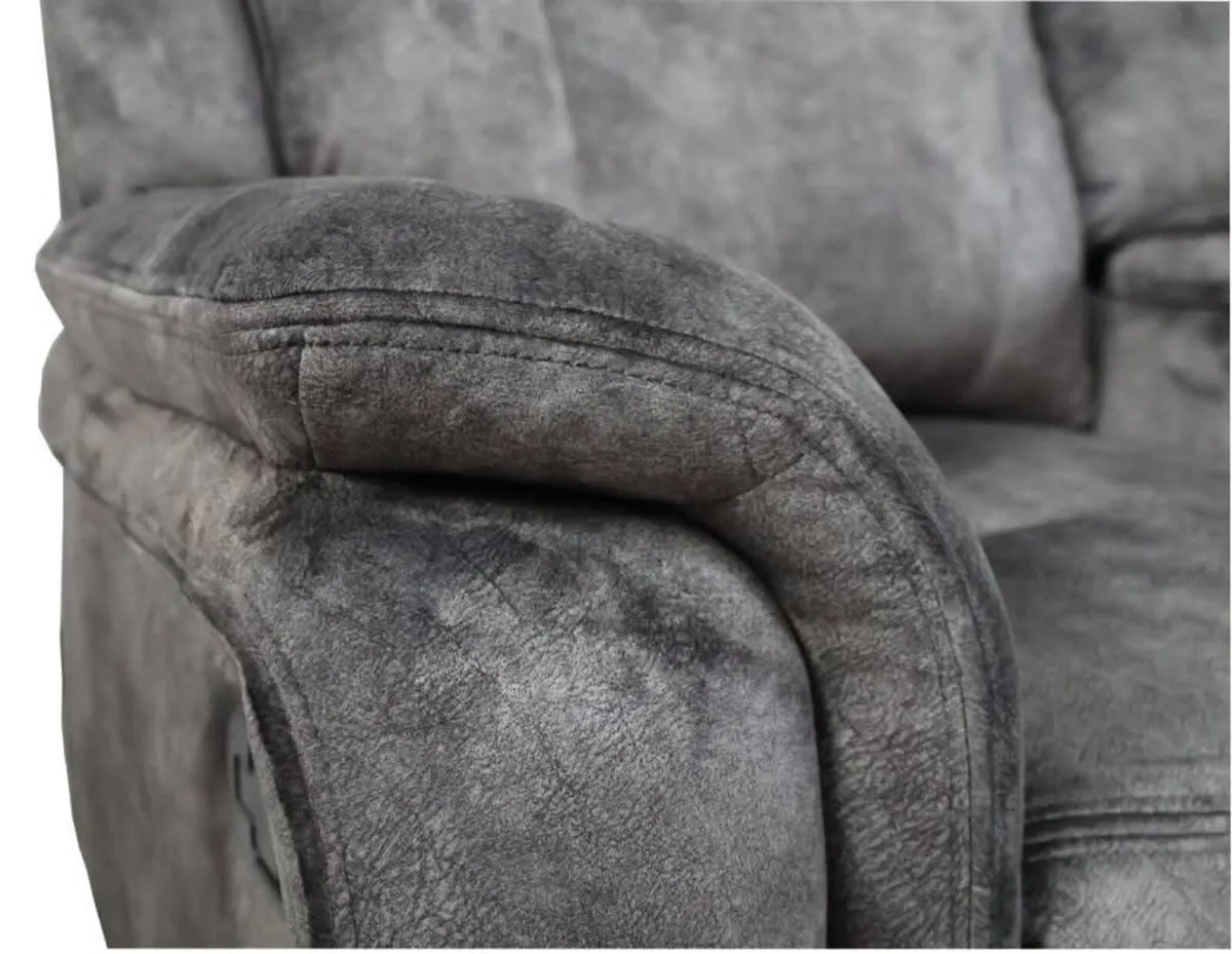 New Grey Fabric Hanson Sofa Sets - Image 4