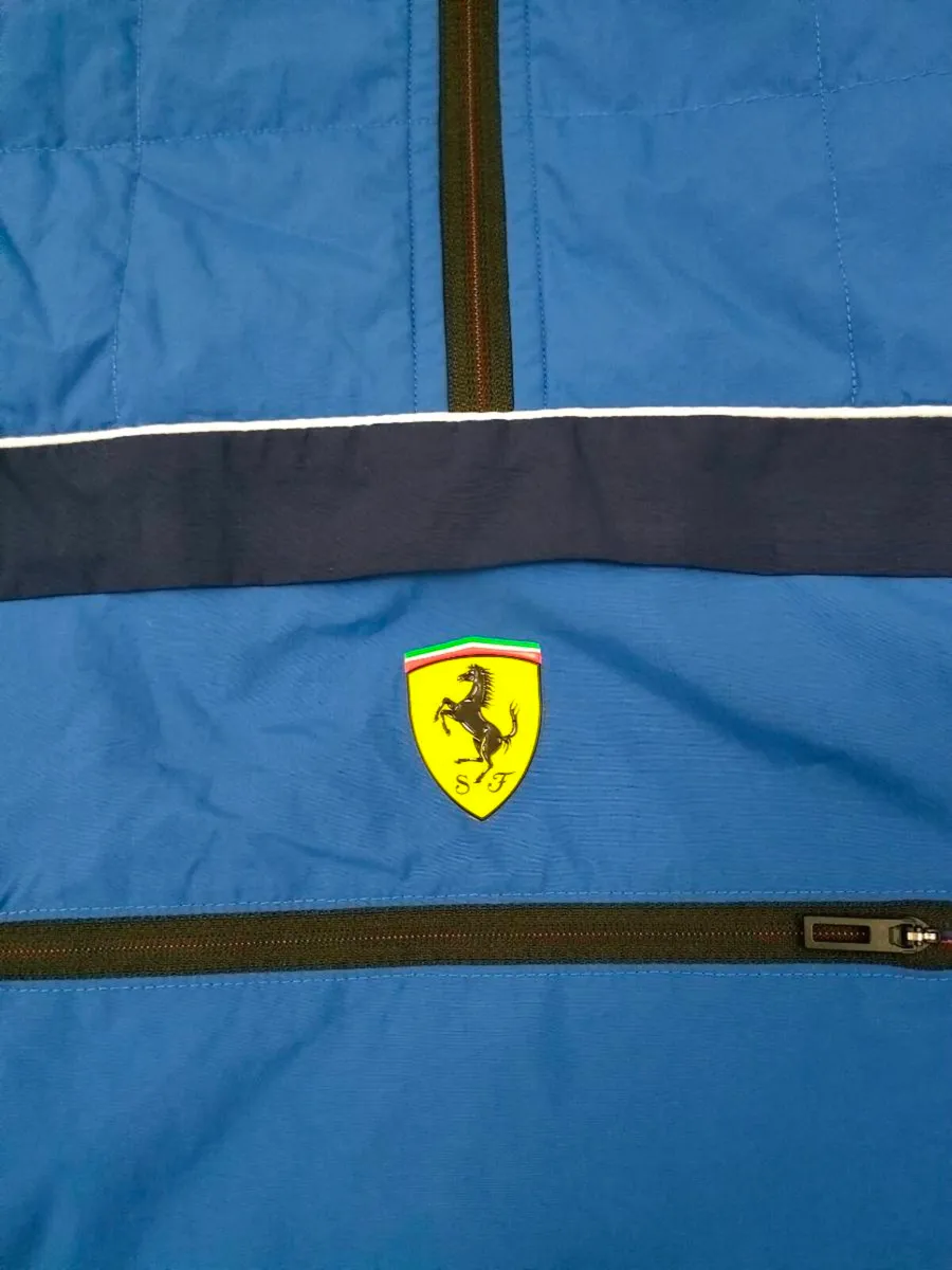 Puma Ferrari Half Zip Racing Jacket Mens Large - Image 3