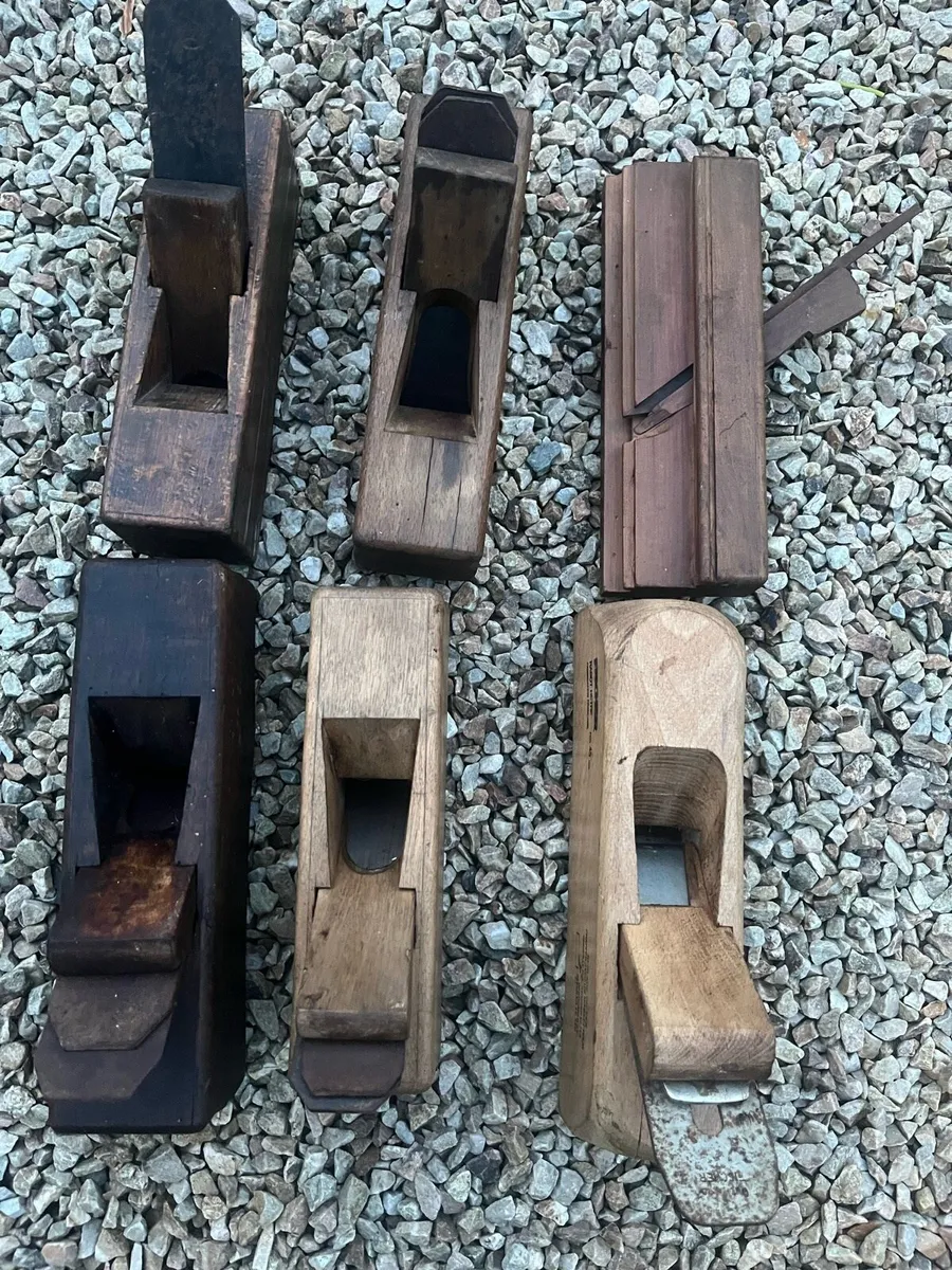 Vintage Wood Planes - Image 1