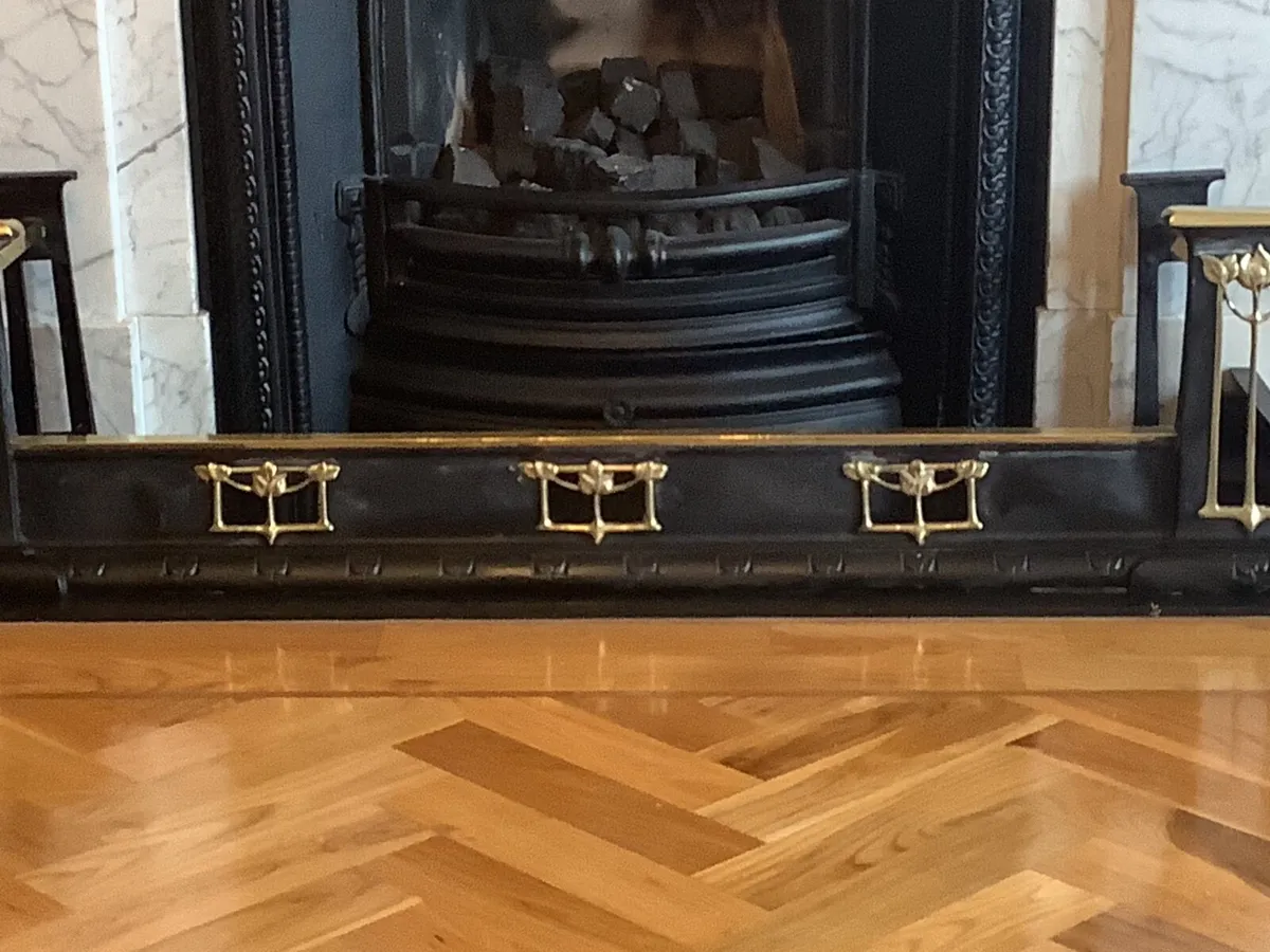 Art Nouveau Fire Fender - Image 4