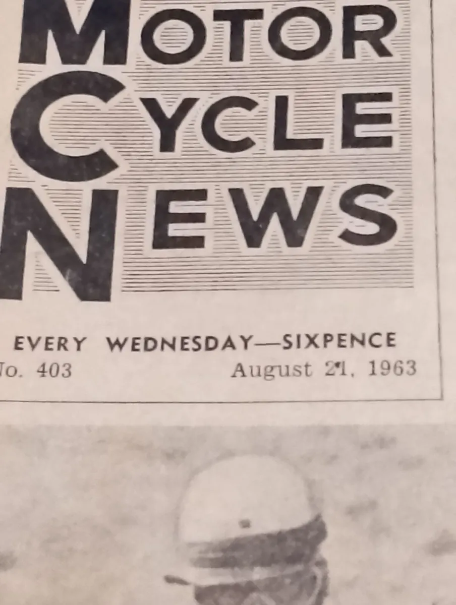 Vintage Original Motorcycle news 1964 - Image 2