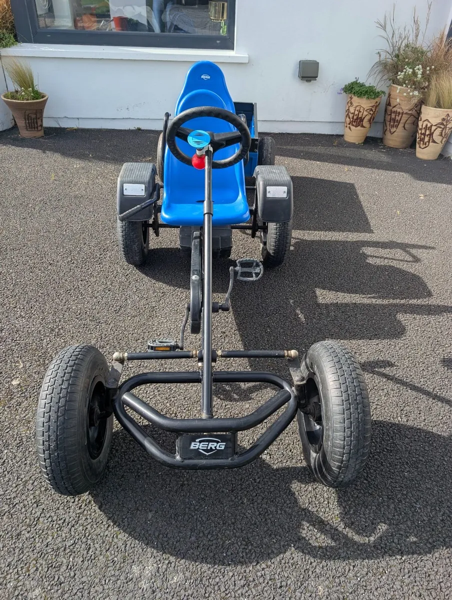 2 seat Berg go kart & trailer. - Image 2