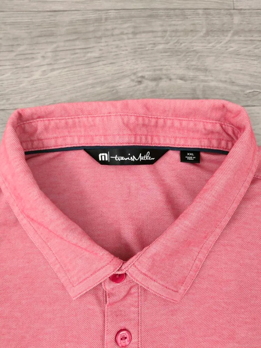 Travis Mathew Golf Polo Shirt Mens XXL - Image 4