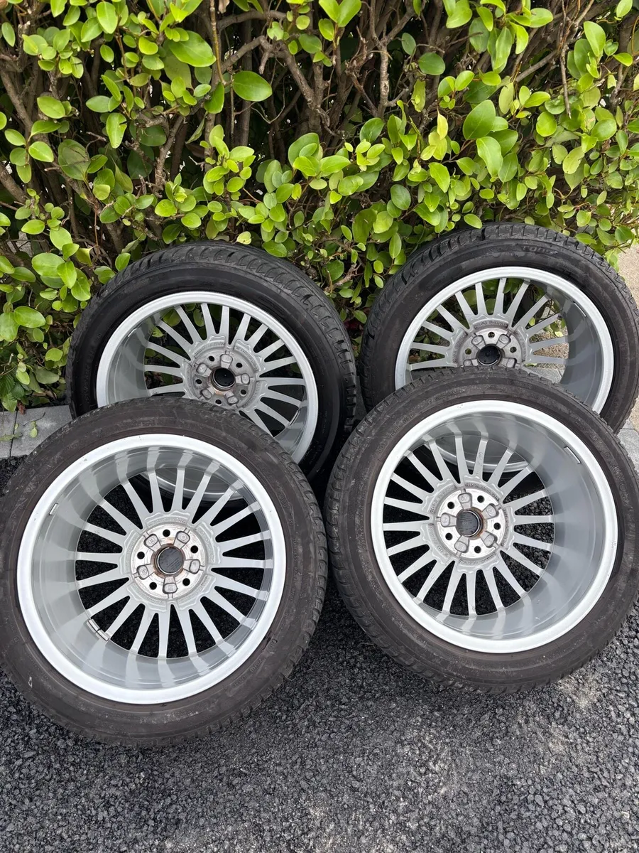 Genuine Audi A3 17” Alloys + Bridgestone Tyres - Image 2