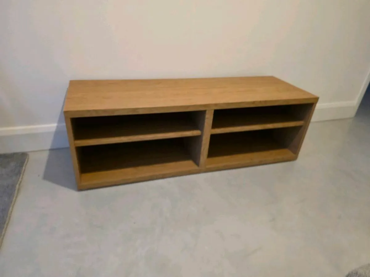 TV Unit Stand with Shelves - Image 3