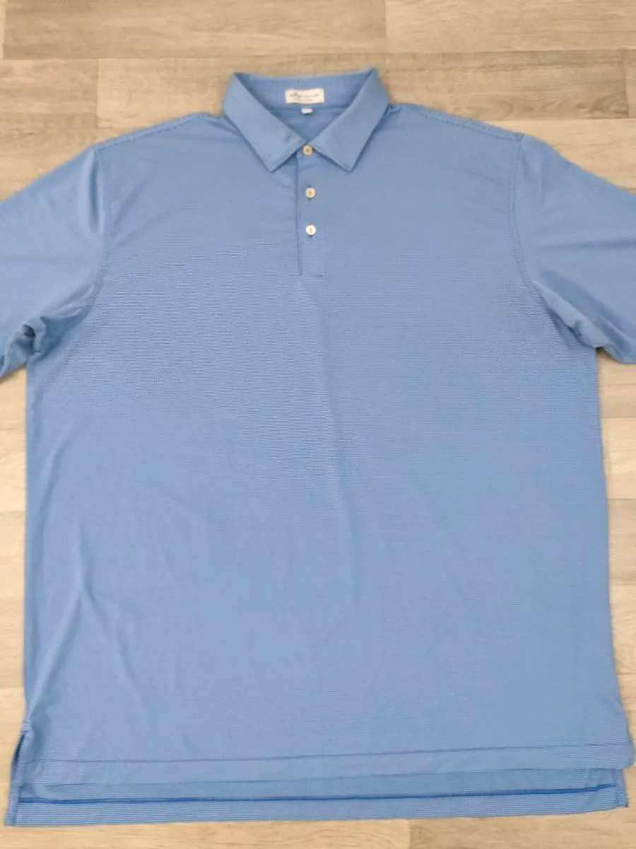 Peter Millar Summer Comfort Golf Polo Shirt XL/XXL - Image 2