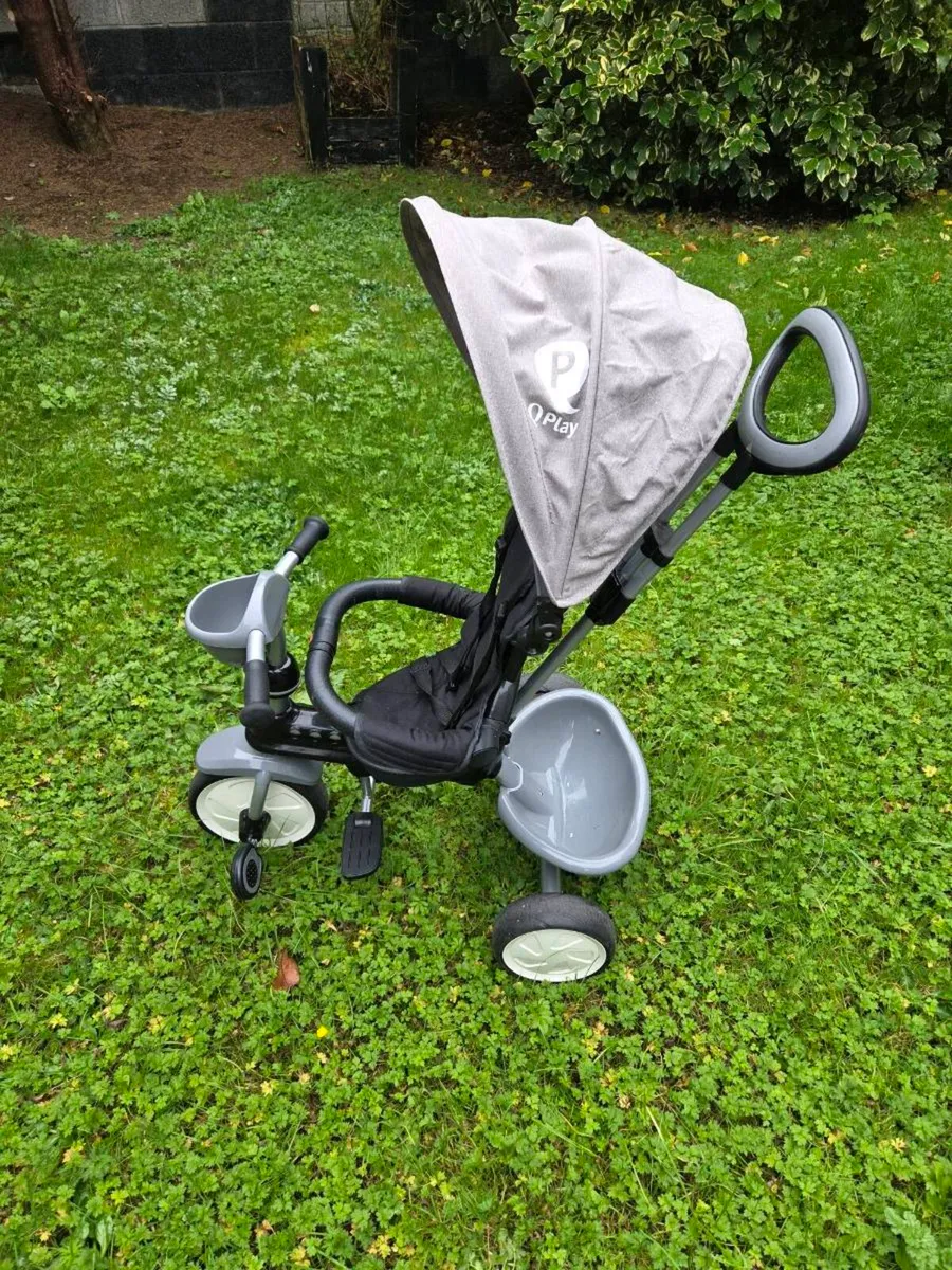 QPlay grey tricycle - Image 2