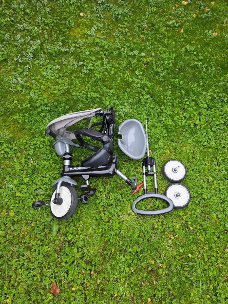 QPlay grey tricycle - Image 4