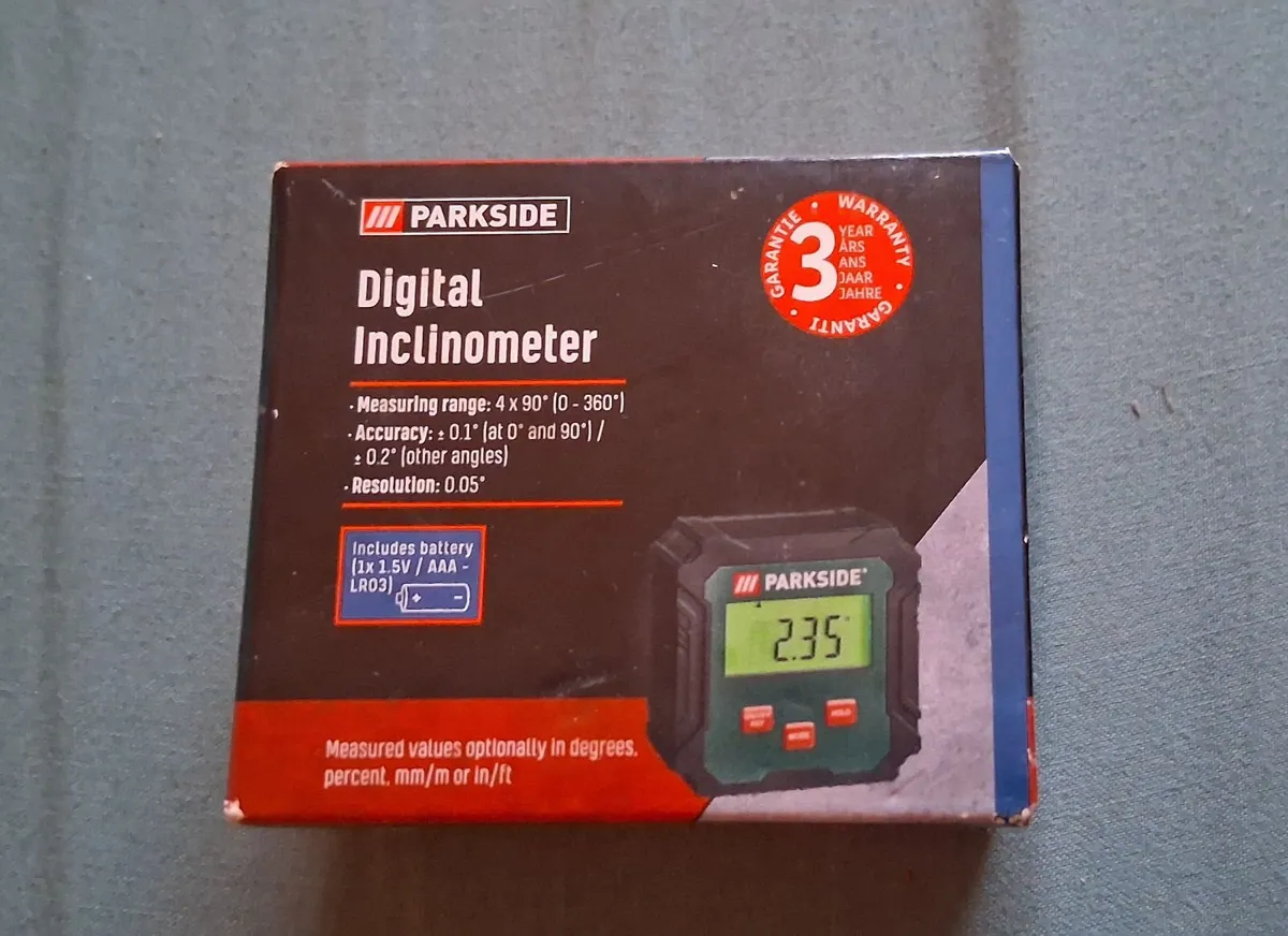 Parkside Digital Inclinometer