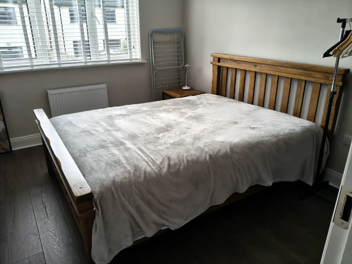 King size bedframe - Image 1
