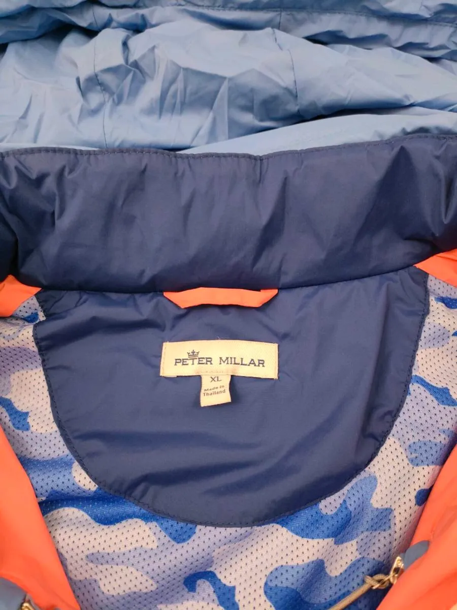 Peter Millar Nylon Golf Jacket Mens XL - Image 4
