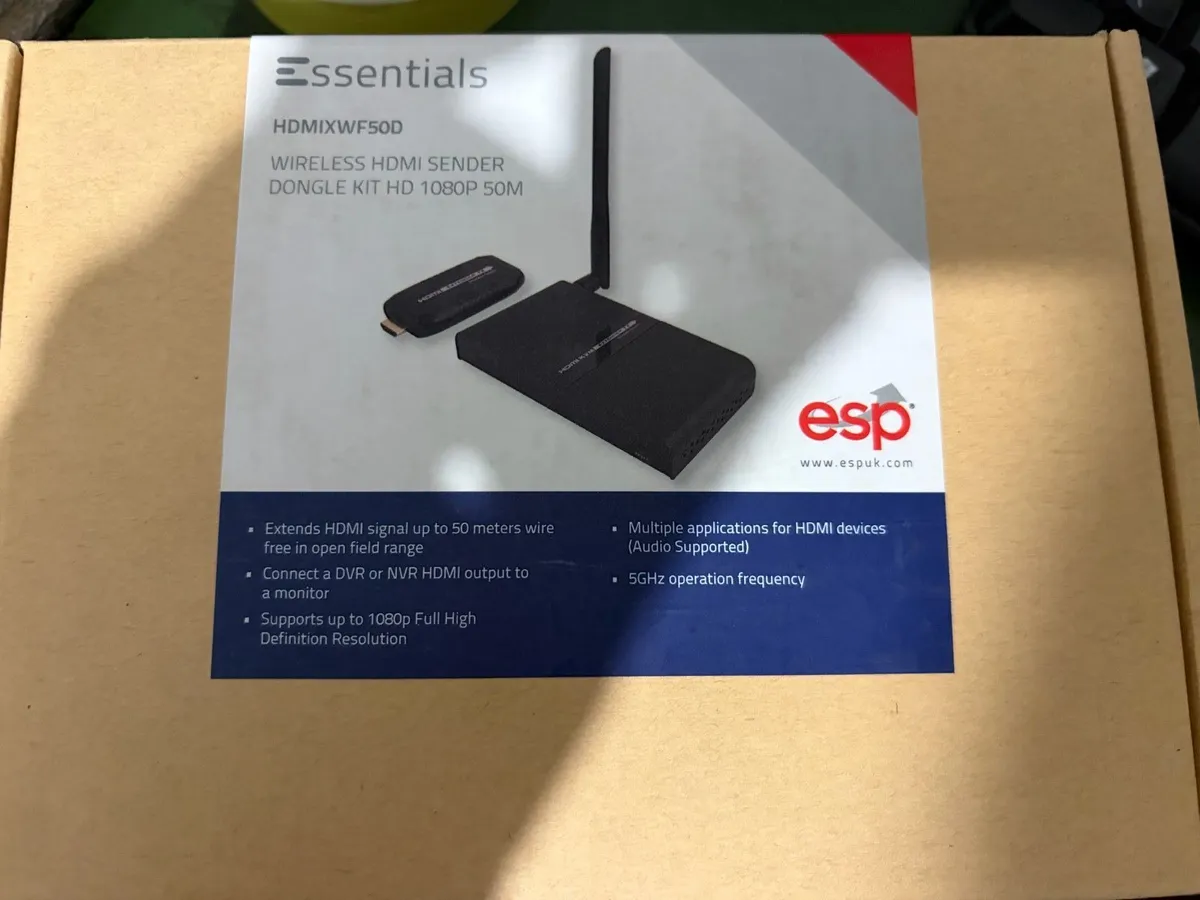 WIRELESS HDMI EXTENDER for LAPTOP or CCTV - Image 1