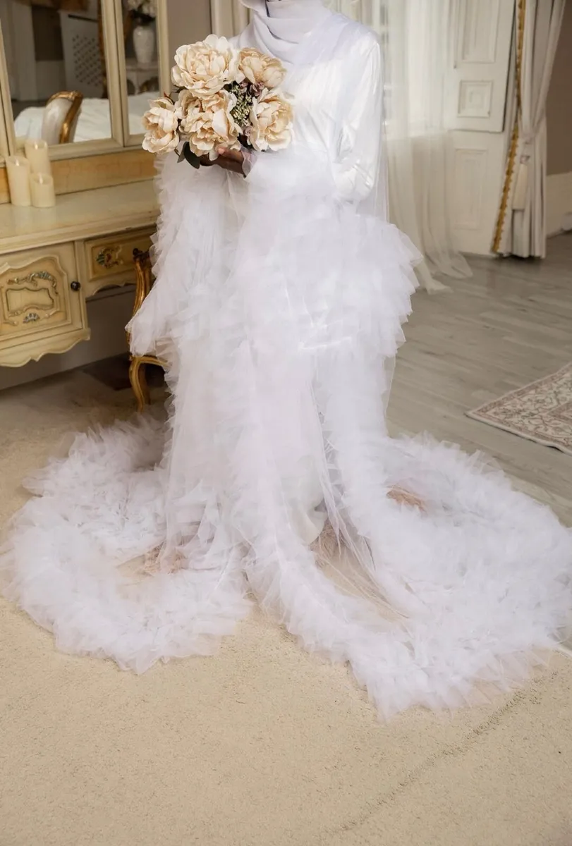 Tulle Bridal Robe - Image 2