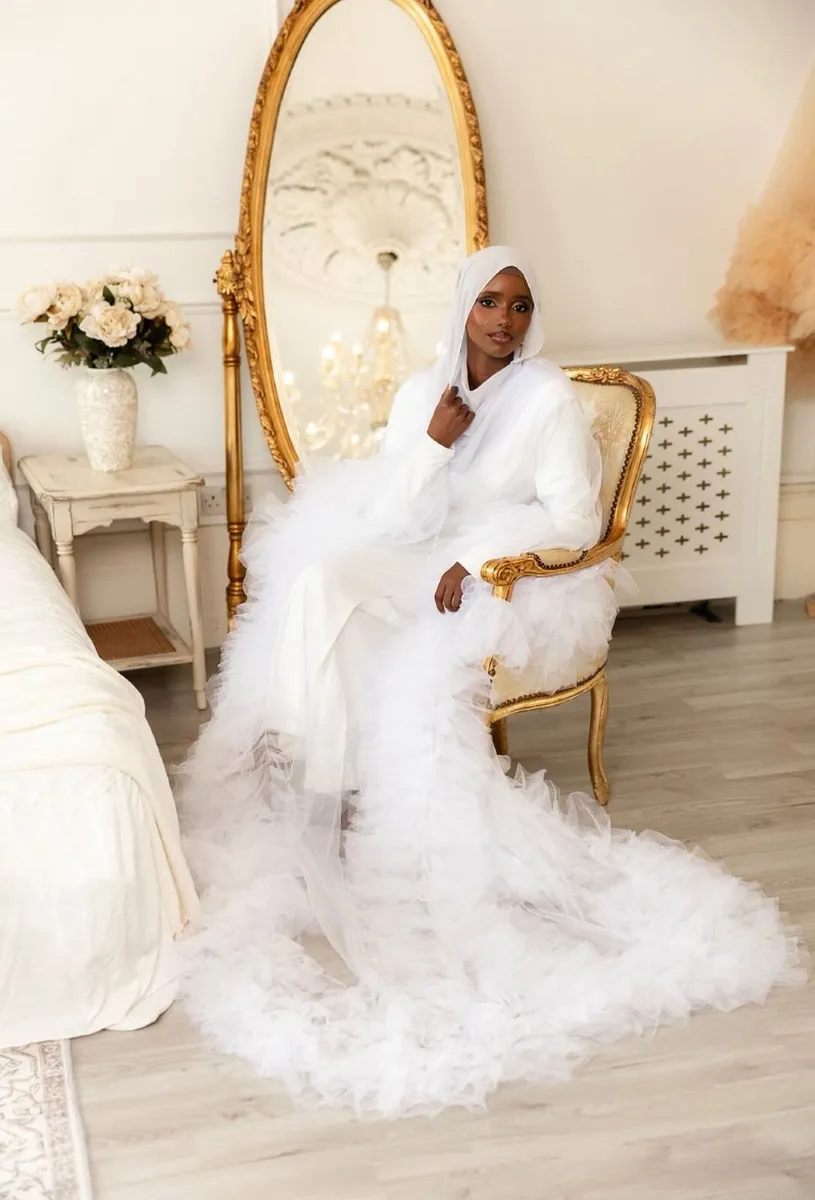 Tulle Bridal Robe - Image 4